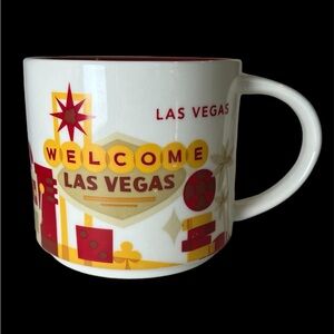 Starbucks Las‎ Vegas Coffee Mug 14 Oz Ceramic 2013 You Are Here Collection